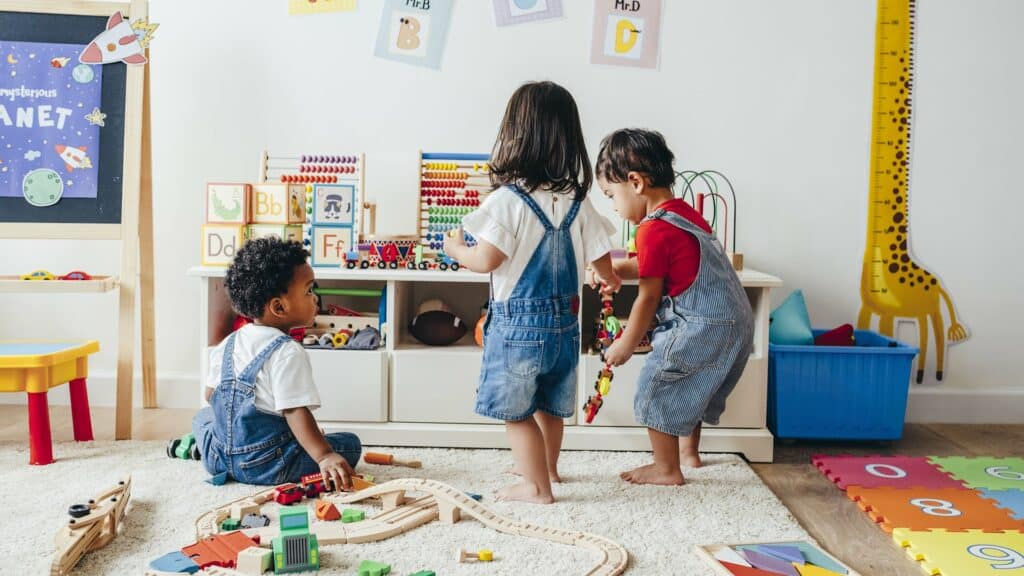 Children playing