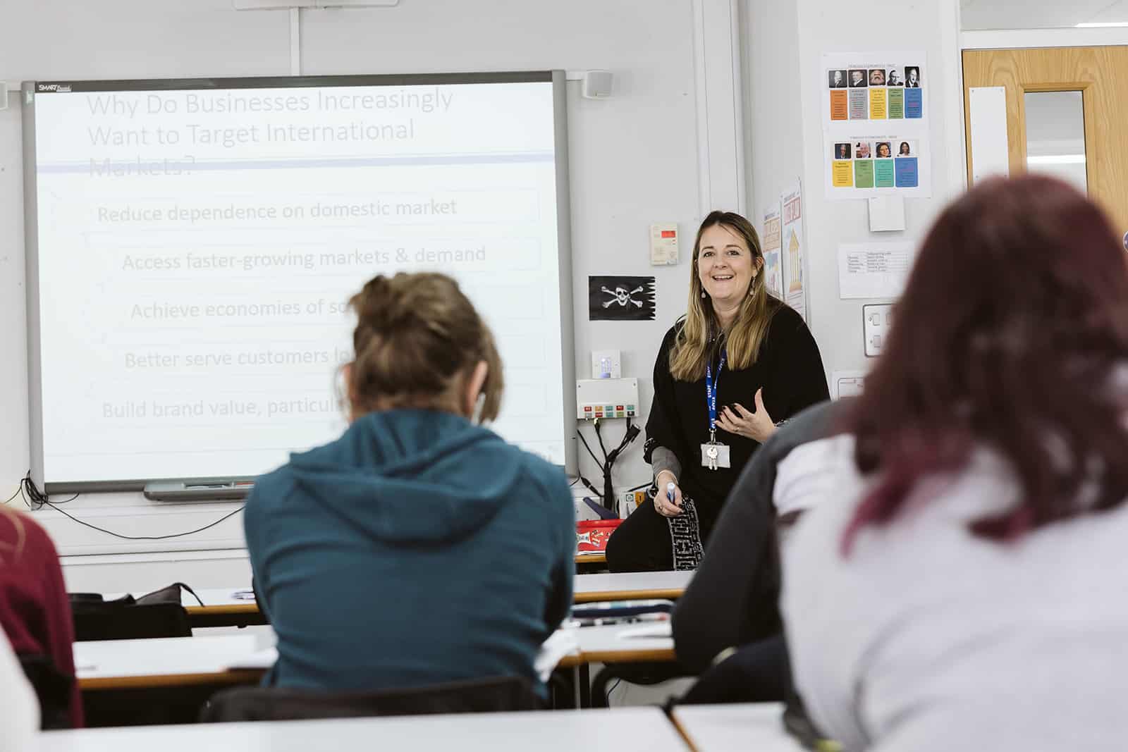 Business students