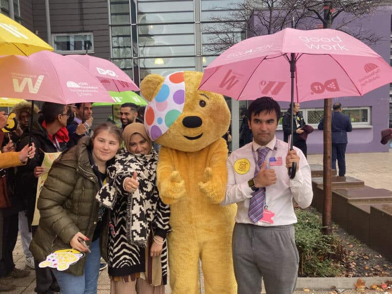 Pudsey- children in need jermaine jenas