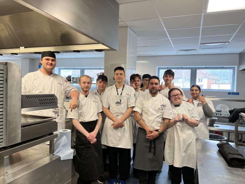 hospitality and catering students