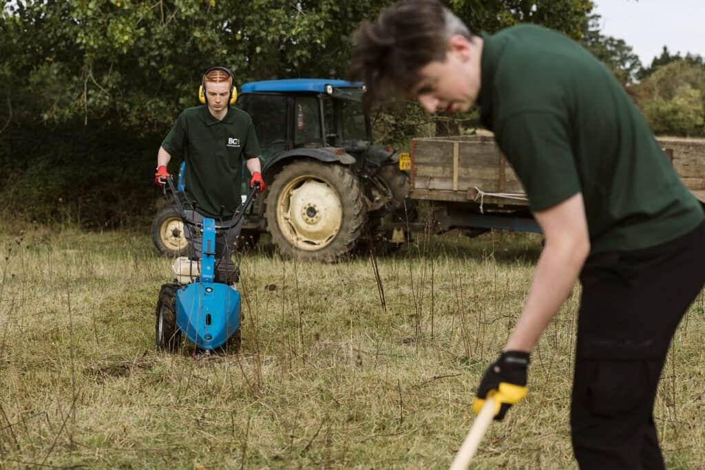 students in horticulture
