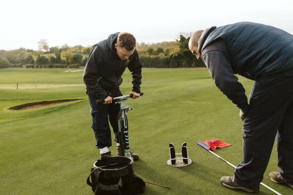 sports turf students