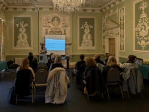 An image from the back of the room of the last Mental Health workshop