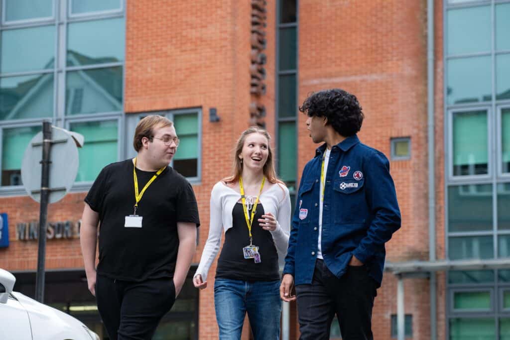 Students outside Windsor College
