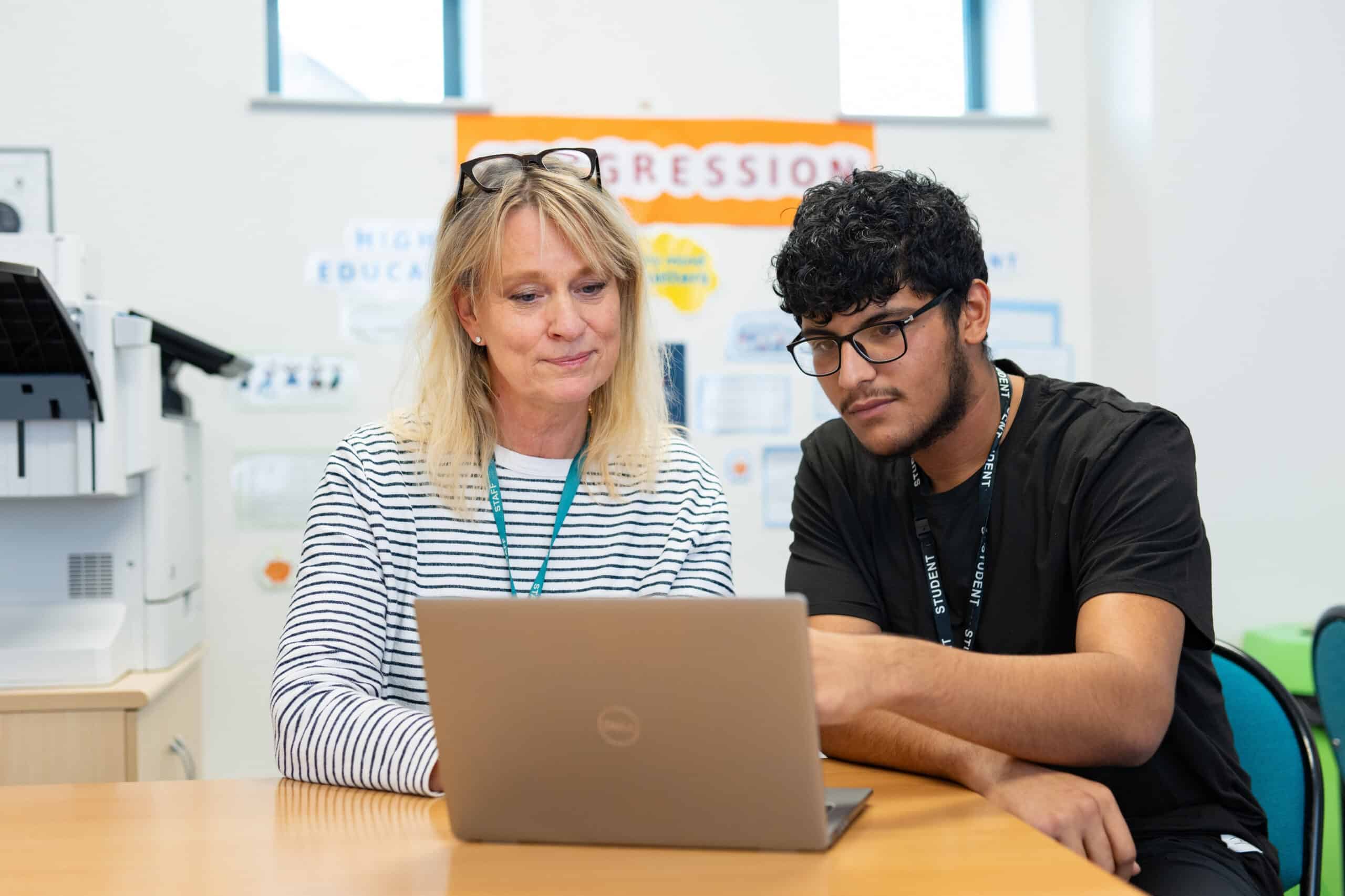 Student and Support worker