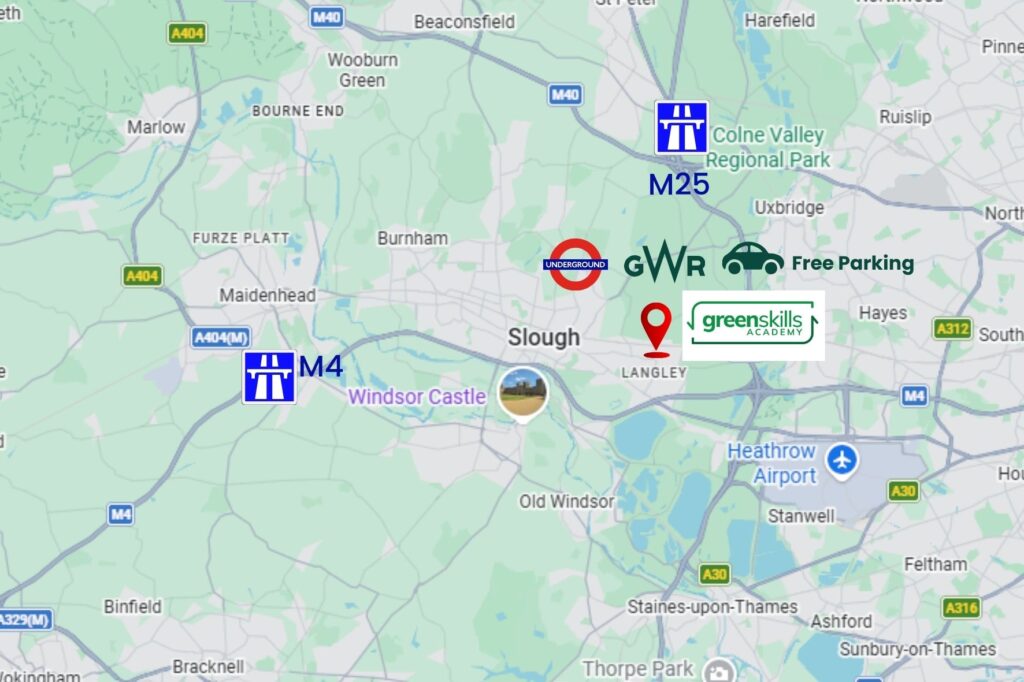 Map of Langley College