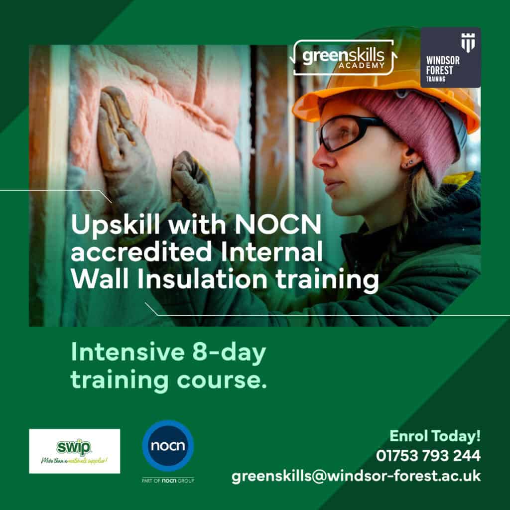 Internal wall insulation