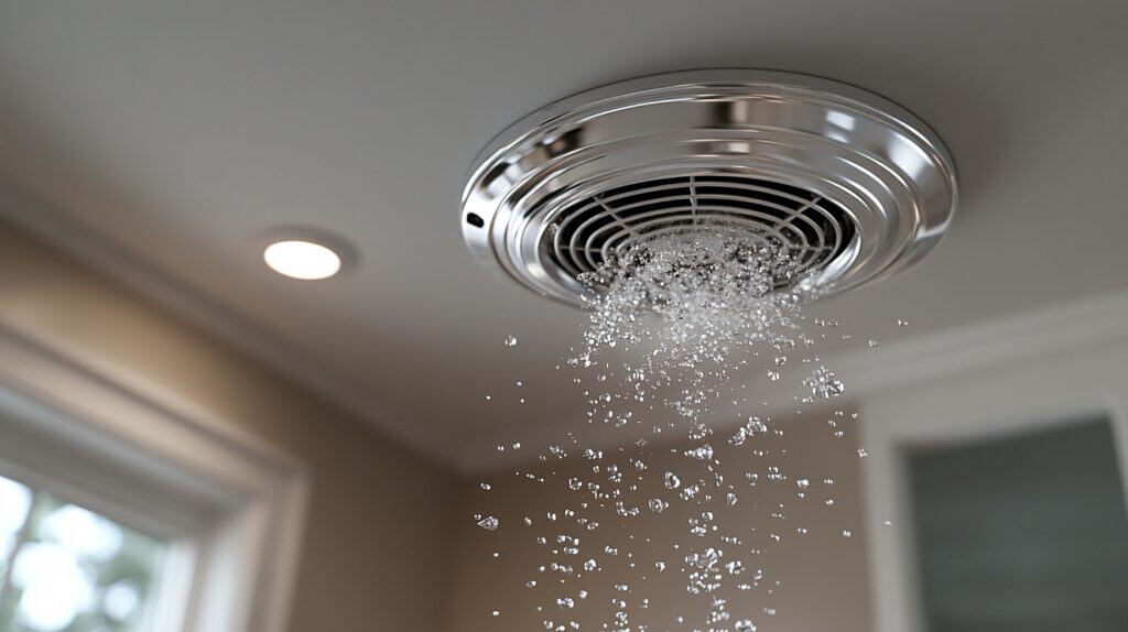 Shower steam extractor