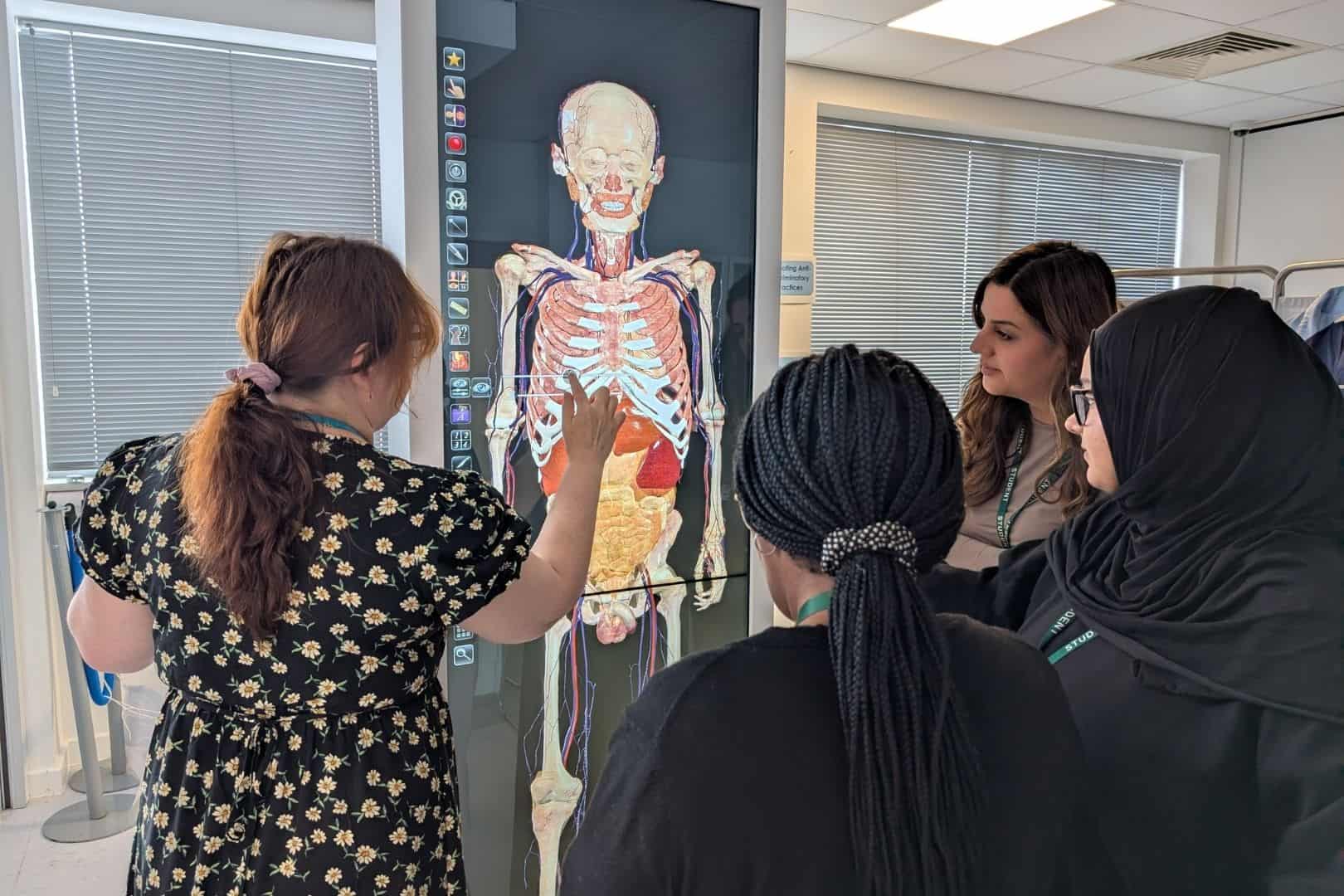 STUDENTS EXPLORE ADVANCED MEDICAL LEARNING WITH NEW ANATOMAGE TABLE ...